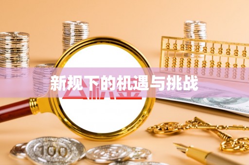 新平新规下的机遇与挑战