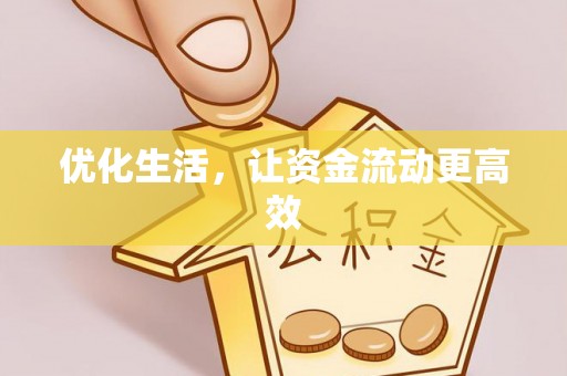 新平优化生活，让资金流动更高效
