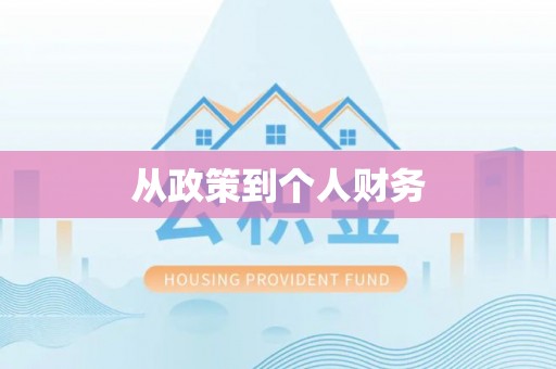 新平从政策到个人财务