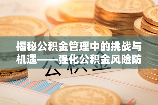 新平揭秘公积金管理中的挑战与机遇——强化公积金风险防控的多维策略