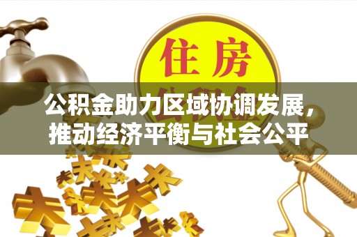 新平公积金助力区域协调发展，推动经济平衡与社会公平