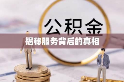 新平揭秘服务背后的真相
