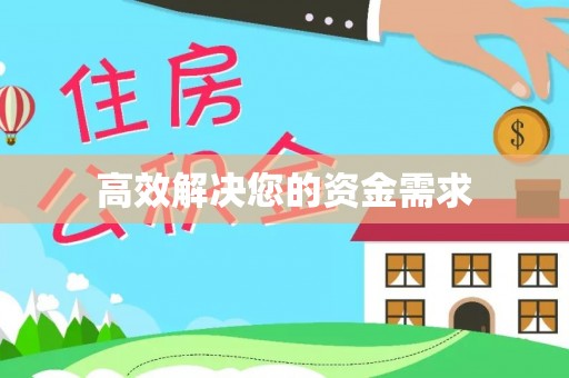 新平高效解决您的资金需求