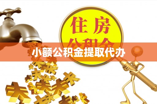 新平小额公积金提取代办