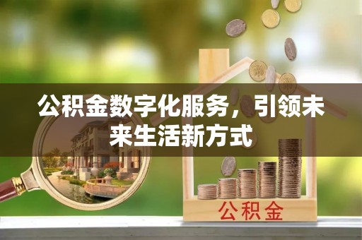 新平公积金数字化服务，引领未来生活新方式