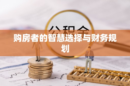新平购房者的智慧选择与财务规划