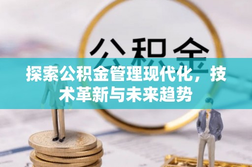 新平探索公积金管理现代化，技术革新与未来趋势