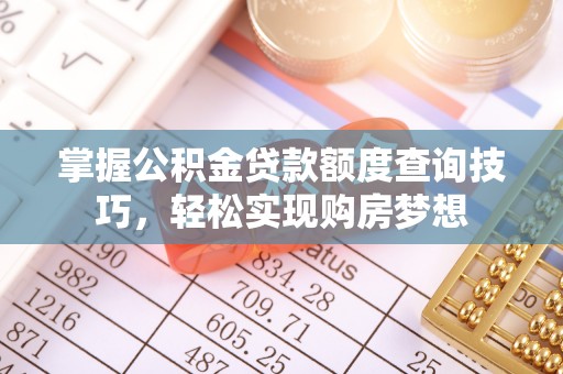 新平掌握公积金贷款额度查询技巧，轻松实现购房梦想