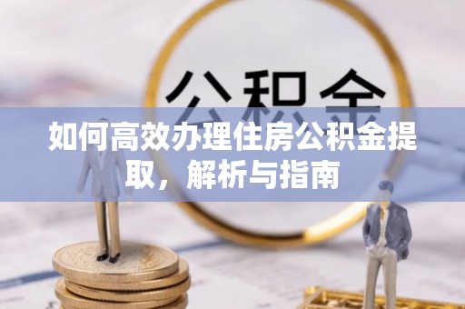 新平如何高效办理住房公积金提取，解析与指南
