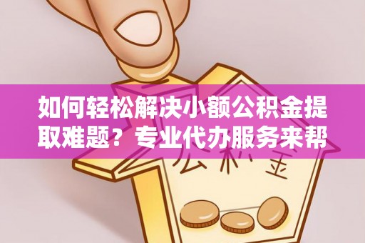 新平如何轻松解决小额公积金提取难题？专业代办服务来帮忙