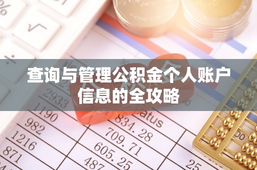 新平查询与管理公积金个人账户信息的全攻略