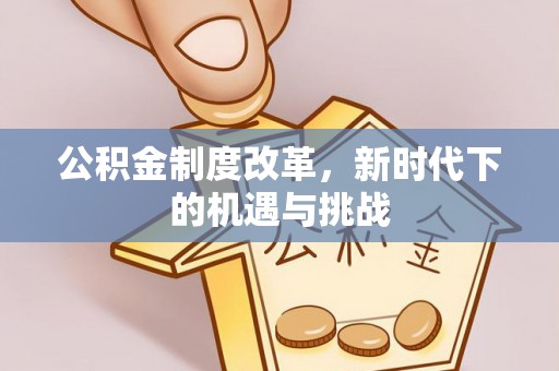 新平公积金制度改革，新时代下的机遇与挑战