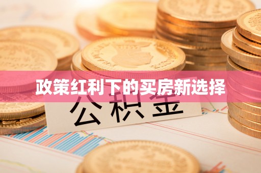 新平政策红利下的买房新选择