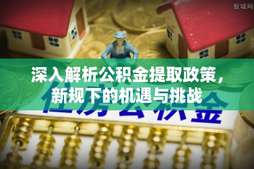 新平深入解析公积金提取政策，新规下的机遇与挑战