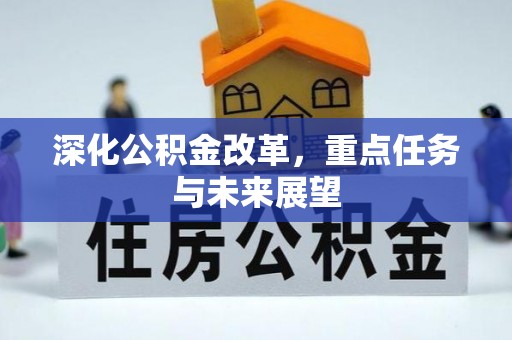 新平深化公积金改革，重点任务与未来展望