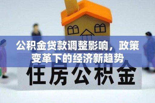 新平公积金贷款调整影响，政策变革下的经济新趋势