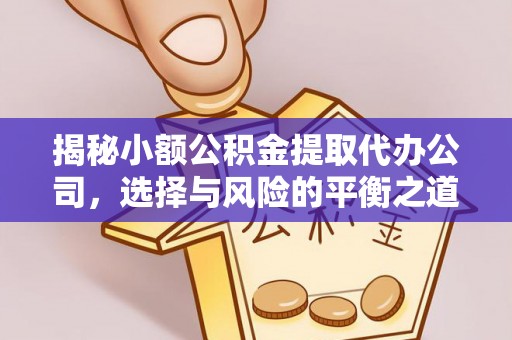 新平揭秘小额公积金提取代办公司，选择与风险的平衡之道