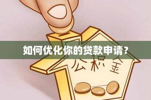 新平如何优化你的贷款申请？