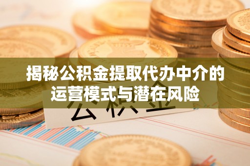 新平揭秘公积金提取代办中介的运营模式与潜在风险