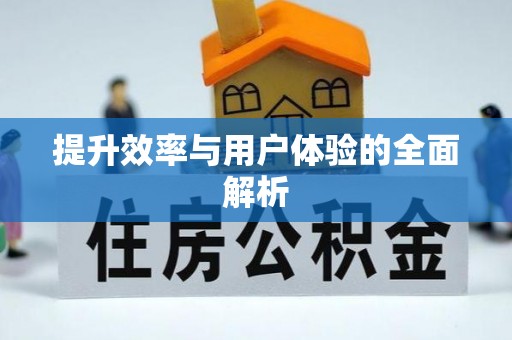 新平提升效率与用户体验的全面解析