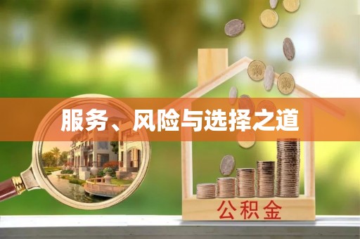 新平服务、风险与选择之道