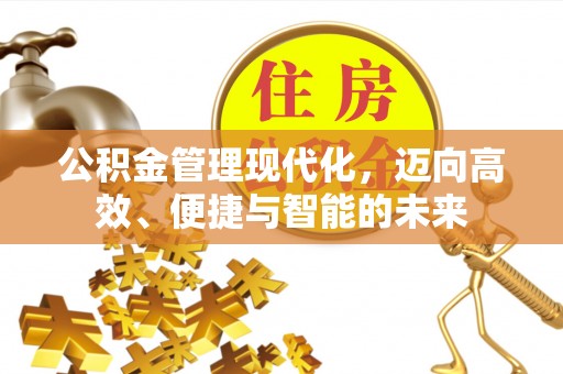 新平公积金管理现代化，迈向高效、便捷与智能的未来