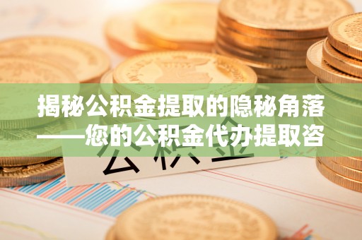 新平揭秘公积金提取的隐秘角落——您的公积金代办提取咨询指南