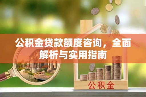 新平公积金贷款额度咨询，全面解析与实用指南