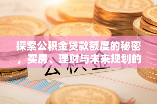 新平探索公积金贷款额度的秘密，买房、理财与未来规划的全方位解析